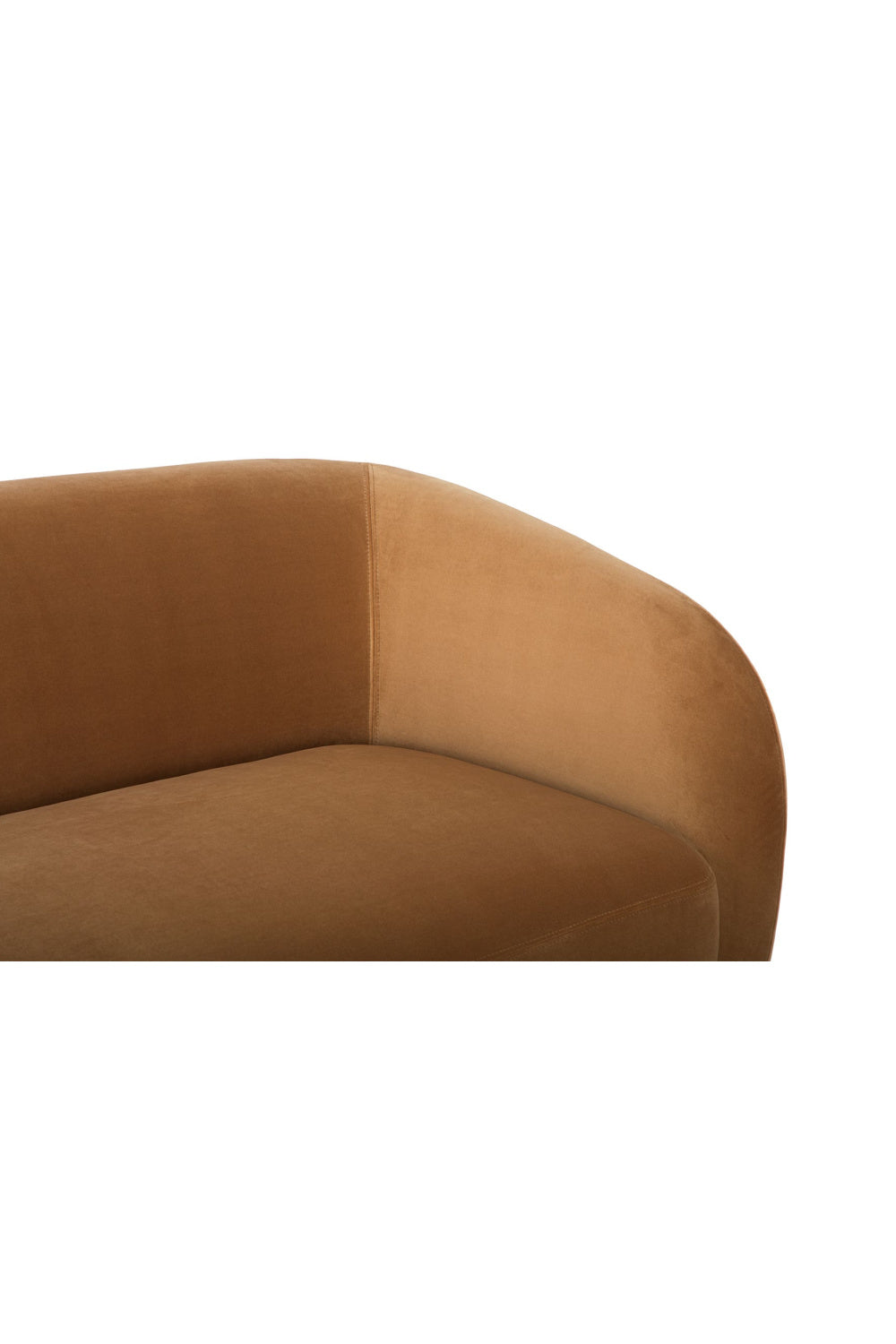 Curved Back Sectional Sofa | Novi Living Faye | Oroa.com