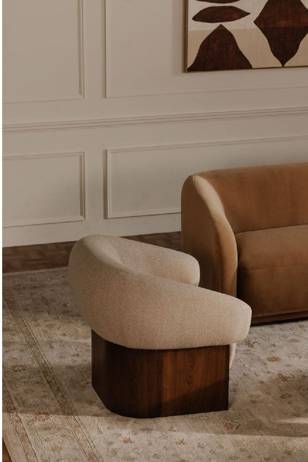 Modern European furniture - Contemporary Upholstered Accent Chair - www.oroa.com | Oroa.com