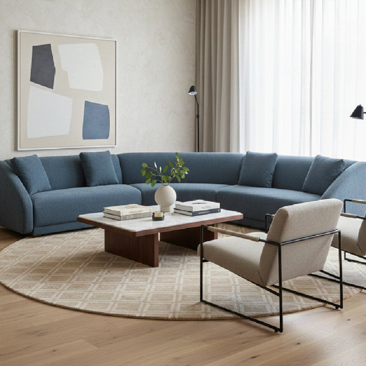 4-Piece Modular Sofa | Oroa.com