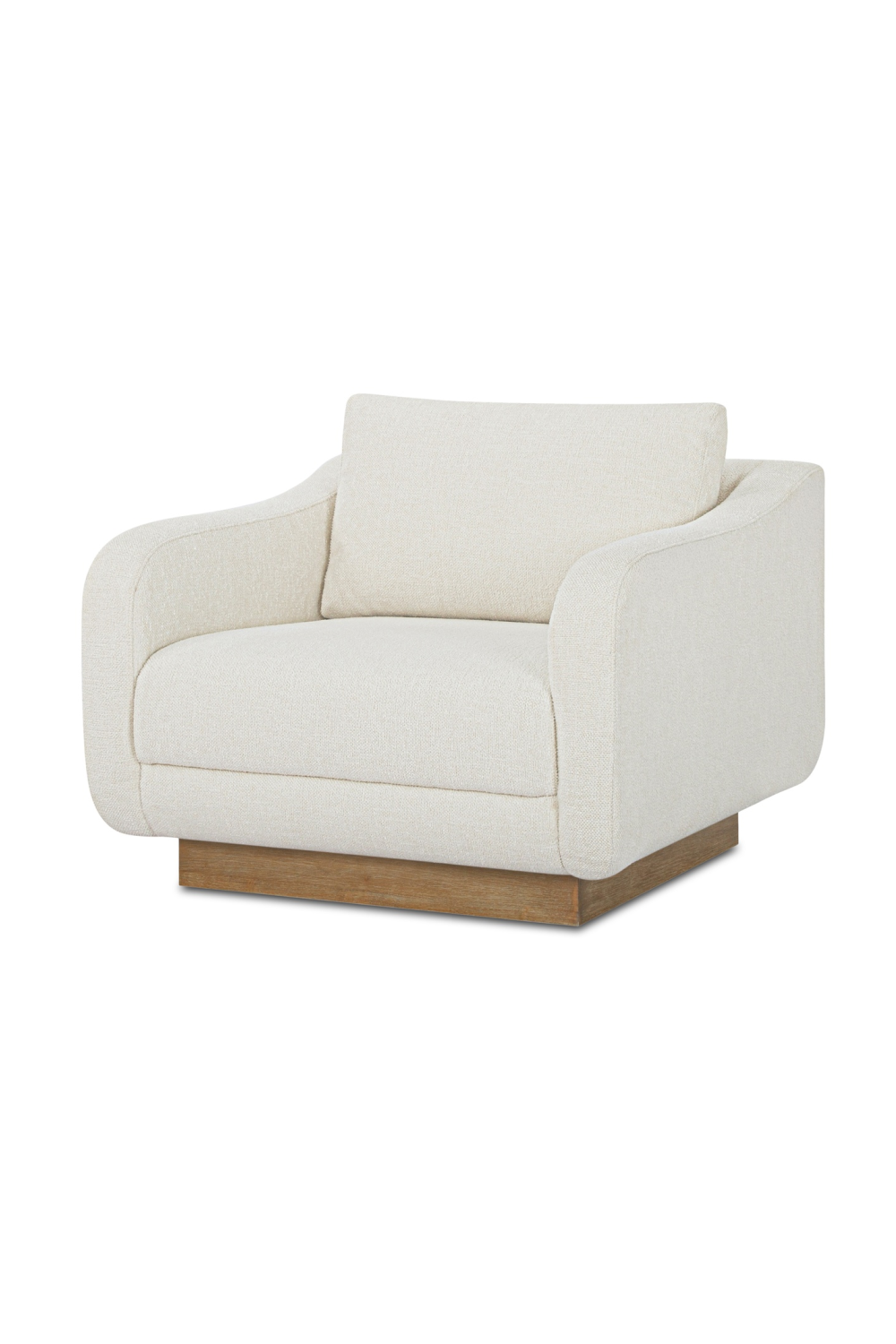 Modern European furniture - Wooden Base Lounge Chair - www.oroa.com | Oroa.com
