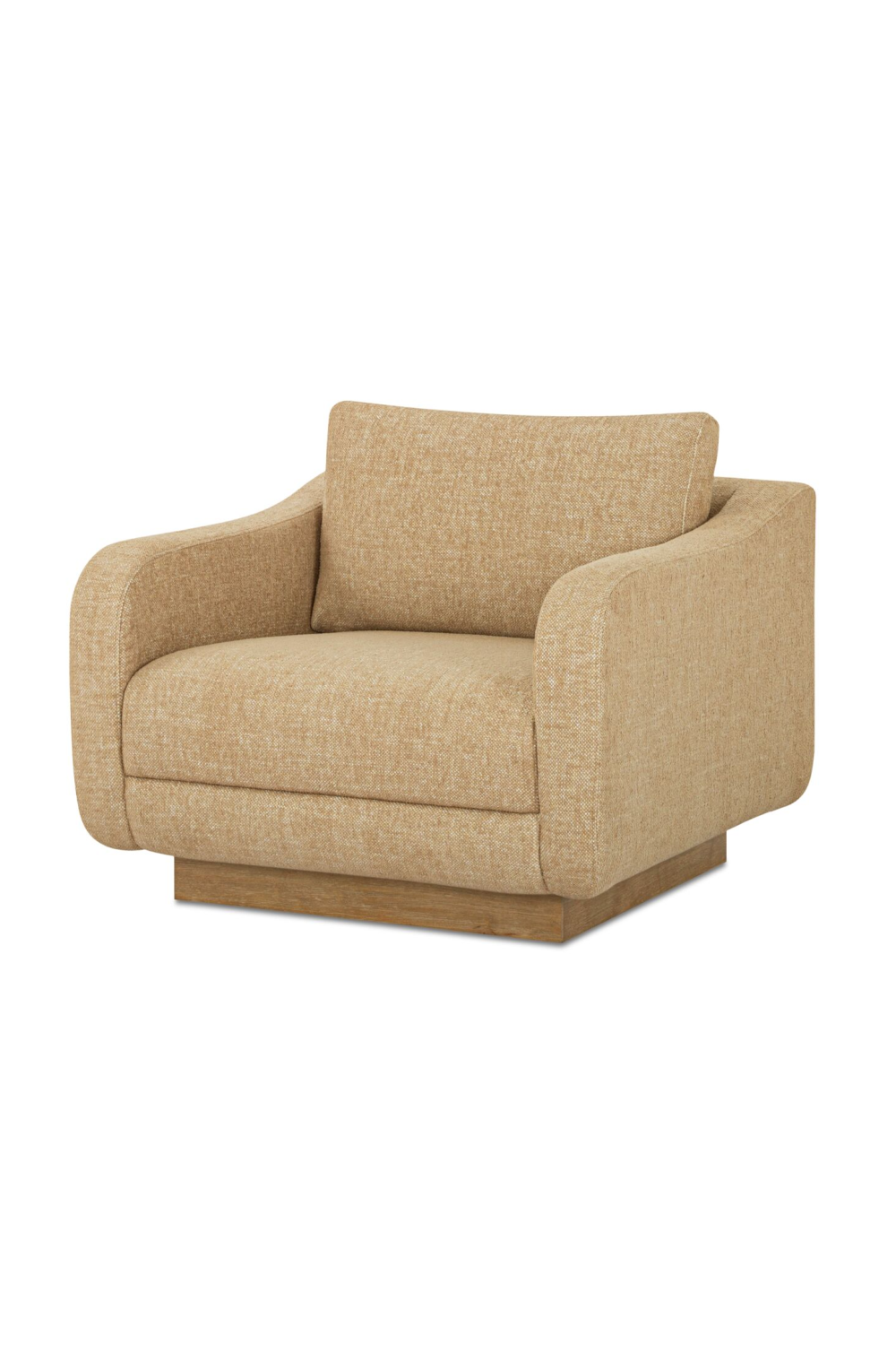 Modern European furniture - Wooden Base Lounge Chair - www.oroa.com | Oroa.com
