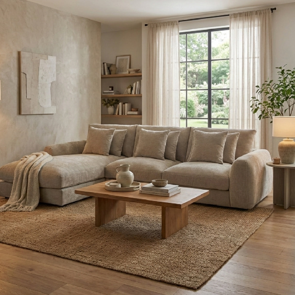 L-Shaped Sectional Sofa | Oroa.com