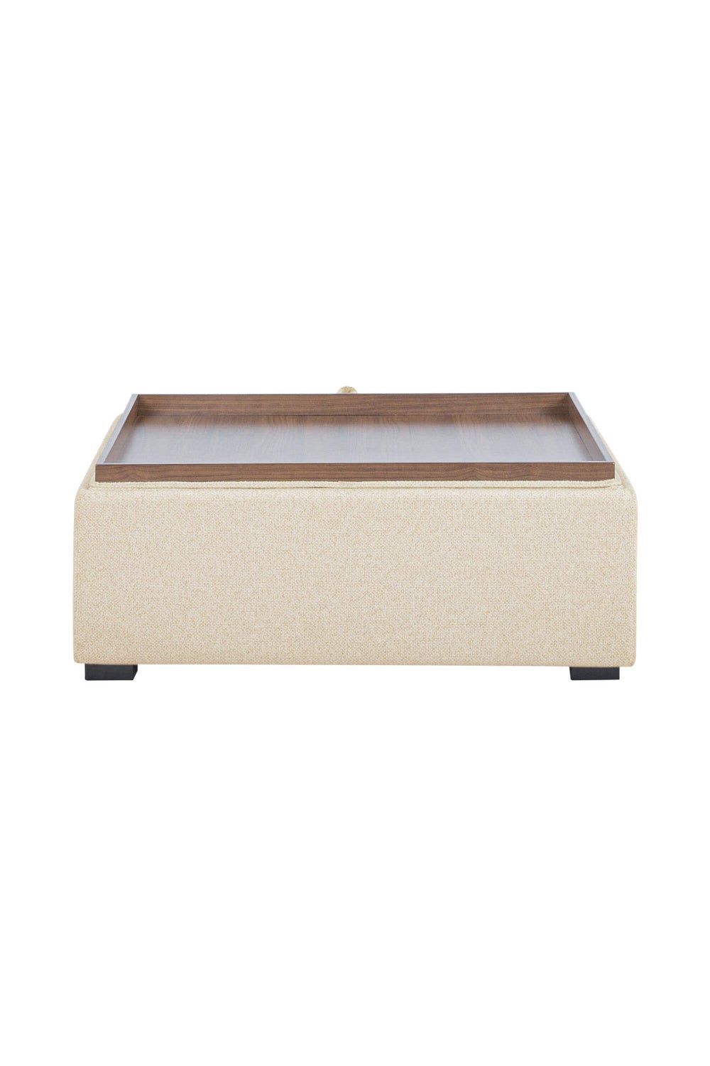 Modern European furniture - Square Tray Storage Ottoman - www.oroa.com | Oroa.com