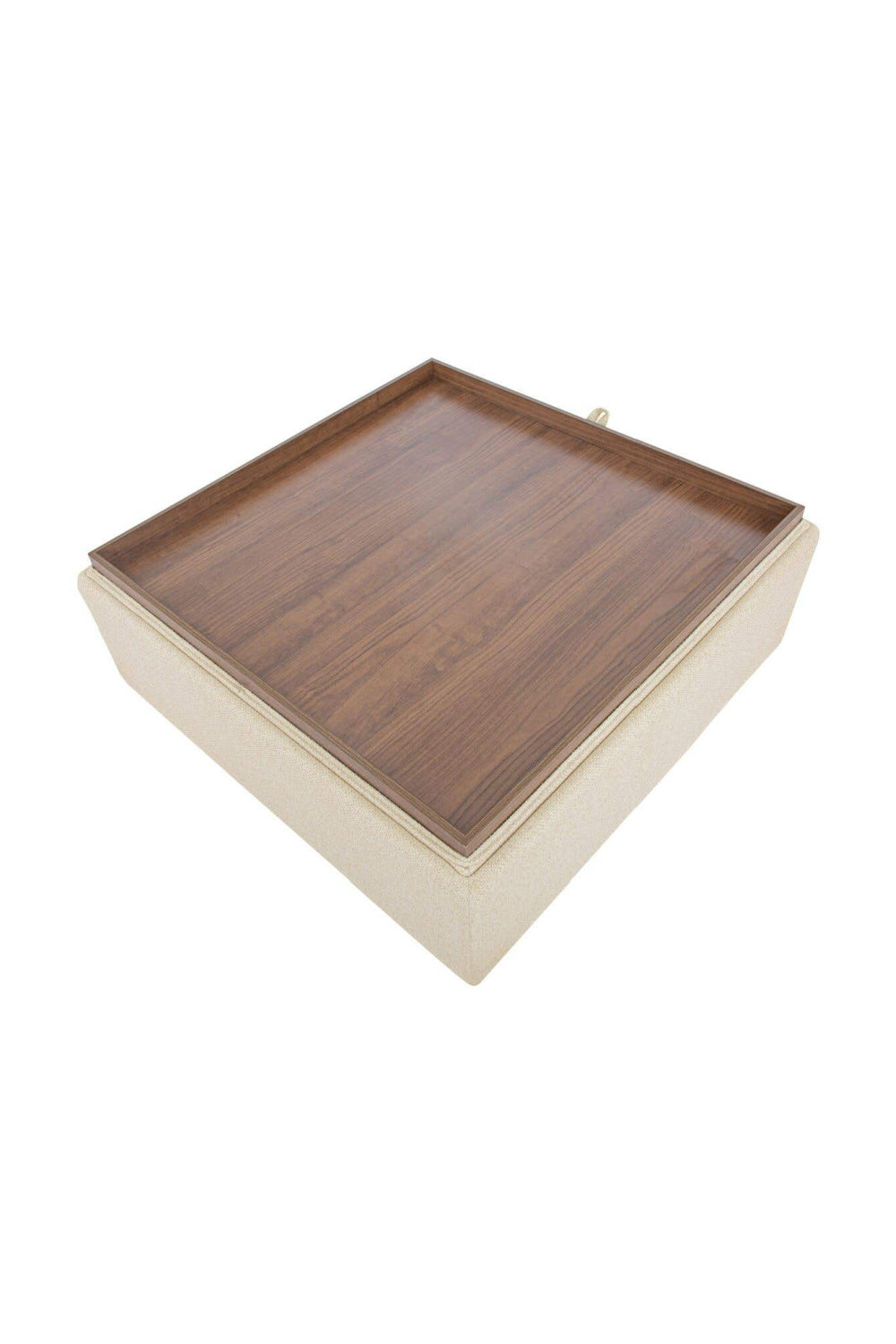 Modern European furniture - Square Tray Storage Ottoman - www.oroa.com | Oroa.com