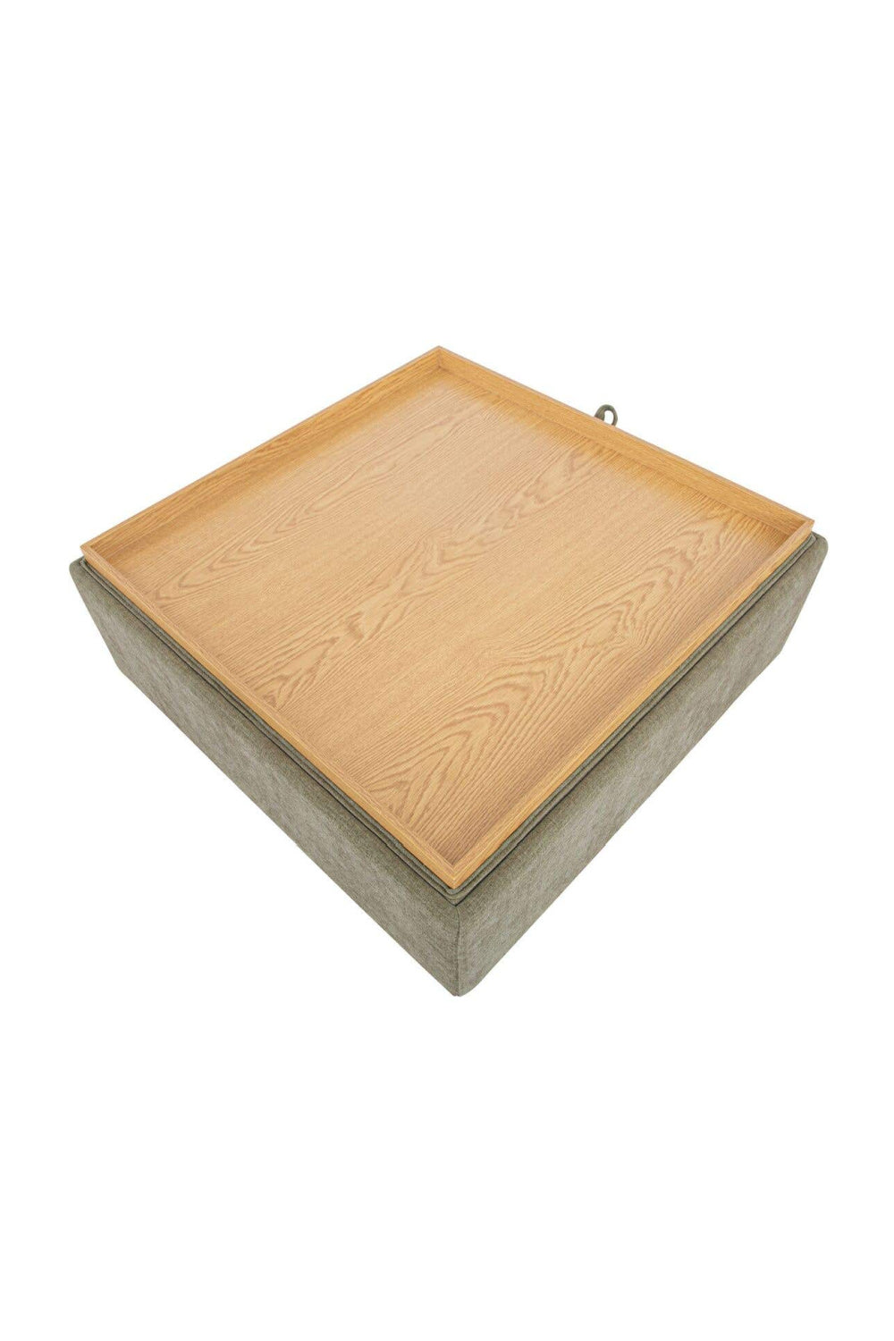 Modern European furniture - Square Tray Storage Ottoman - www.oroa.com | Oroa.com