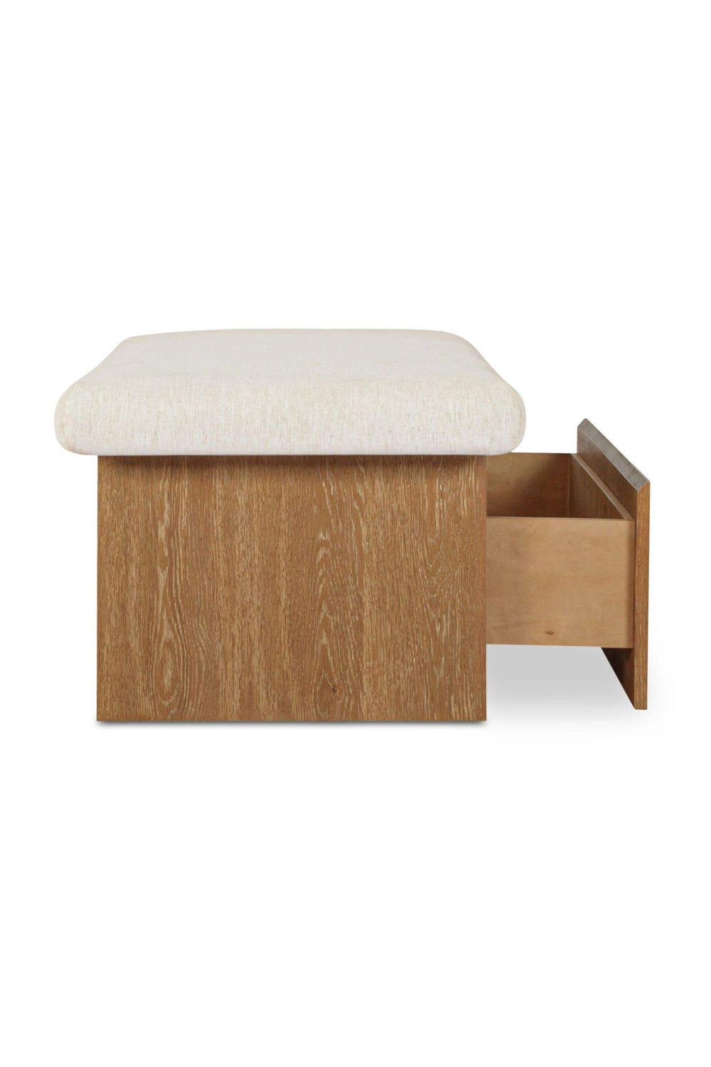 Modern European furniture - Chenille Storage Bench - www.oroa.com | Oroa.com