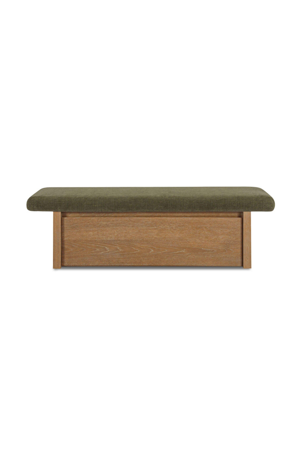 Modern European furniture - Chenille Storage Bench - www.oroa.com | Oroa.com