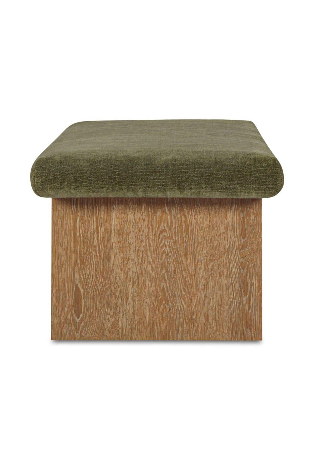 Modern European furniture - Chenille Storage Bench - www.oroa.com | Oroa.com