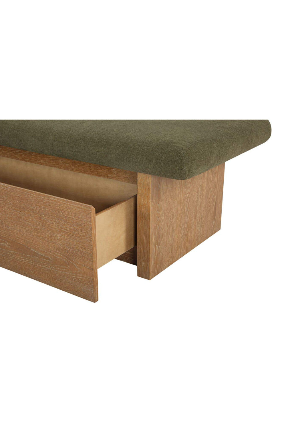 Modern European furniture - Chenille Storage Bench - www.oroa.com | Oroa.com