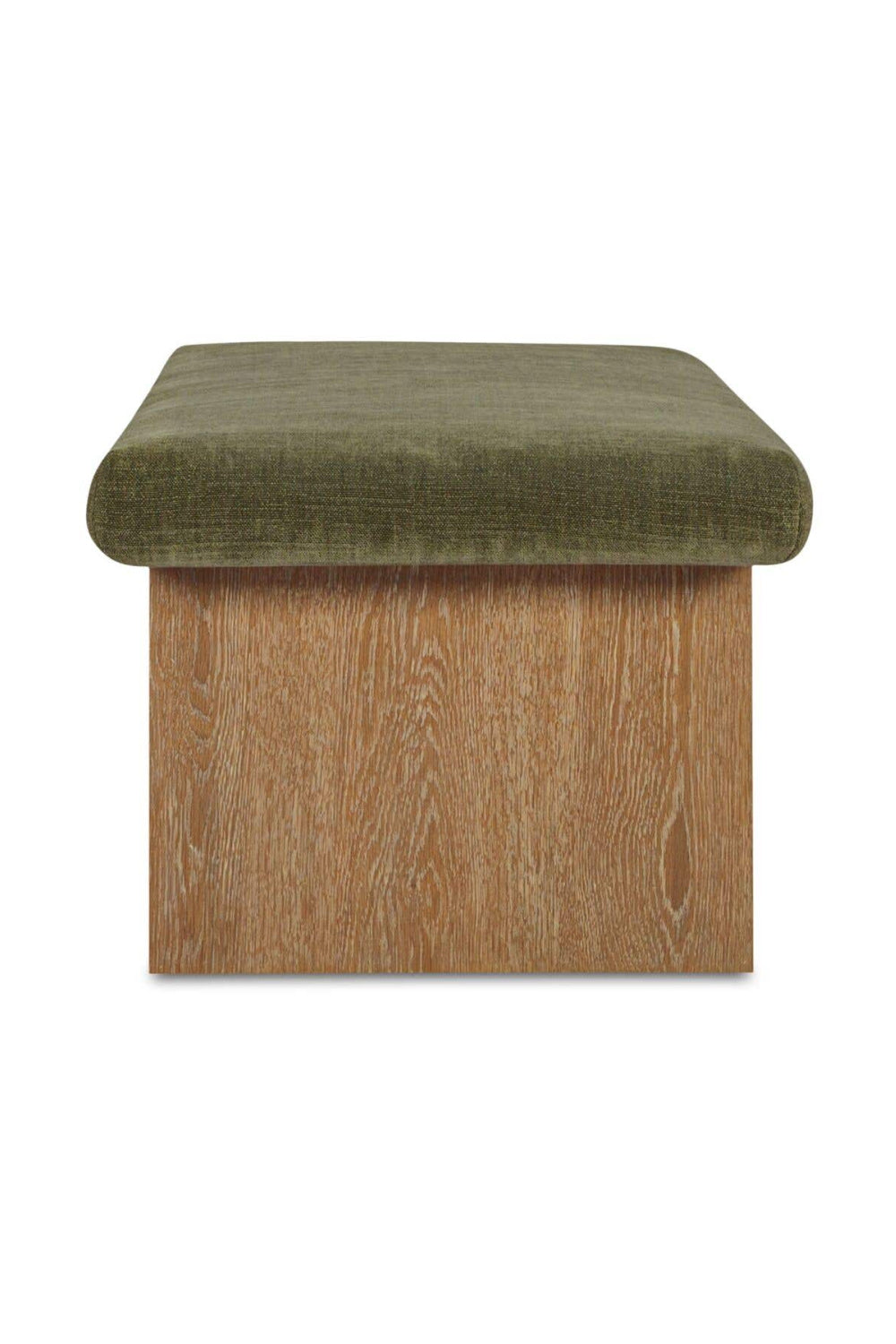 Modern European furniture - Chenille Storage Bench - www.oroa.com | Oroa.com