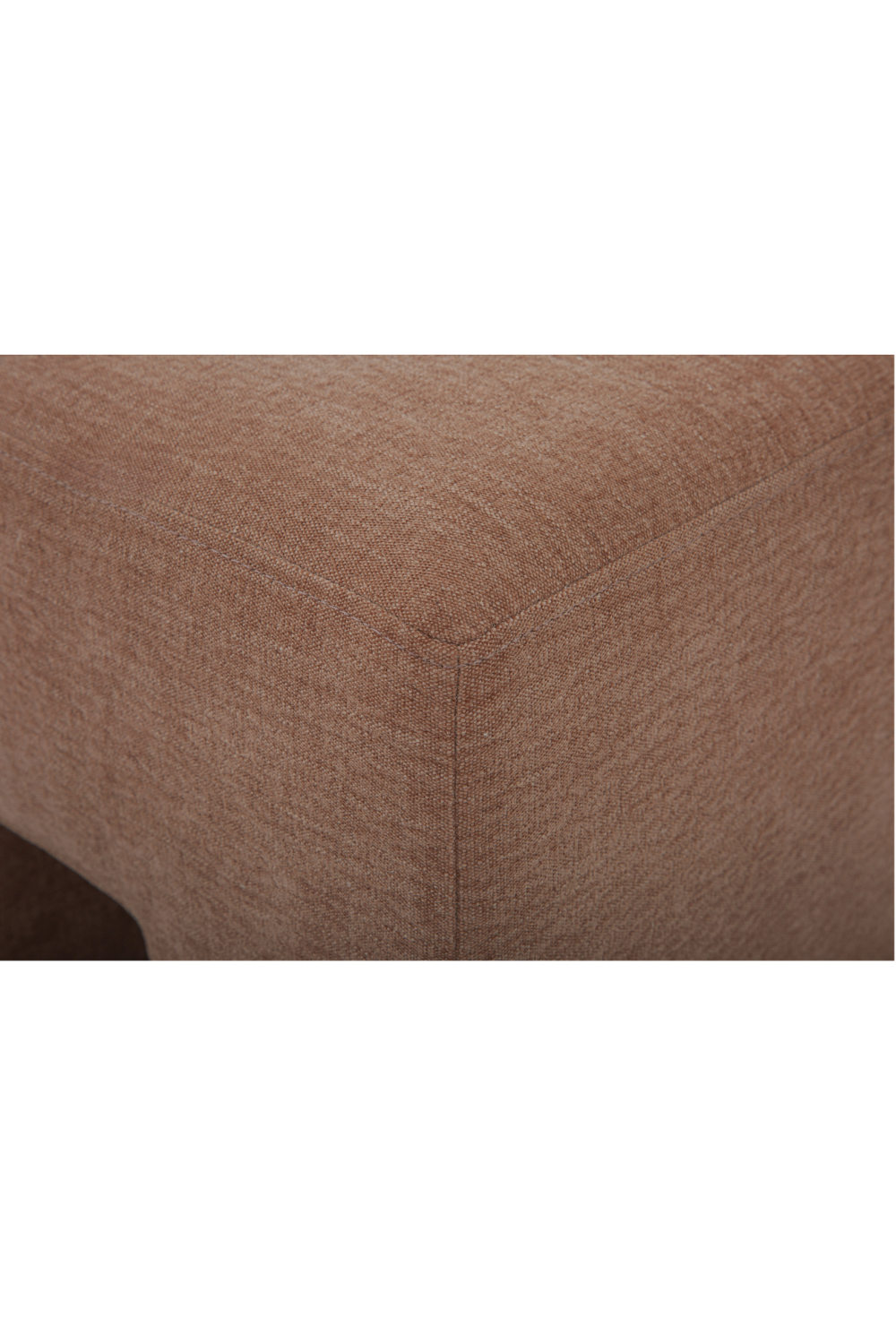 Modern European furniture - Linen Blend Square Stool - www.oroa.com | Oroa.com