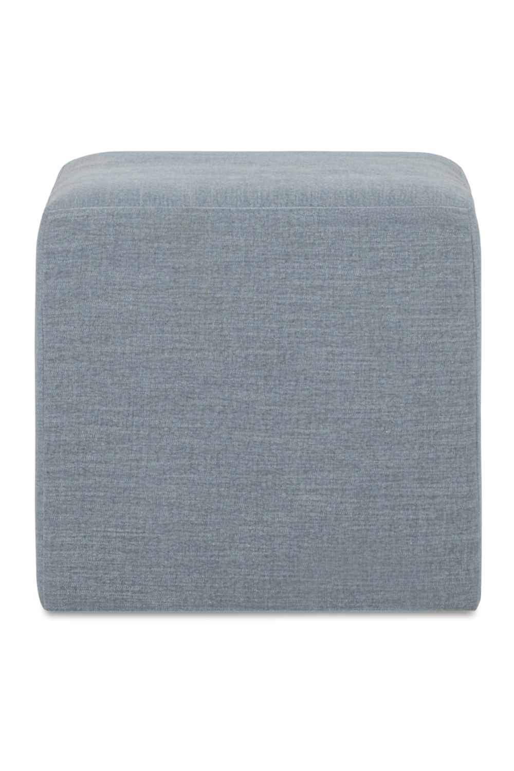 Modern European furniture - Linen Blend Square Stool - www.oroa.com | Oroa.com