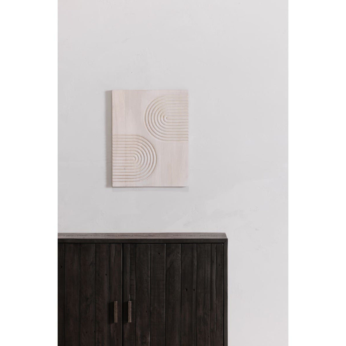 Modern European furniture - Slatted Pine 2-Door Cabinet - www.oroa.com | Oroa.com