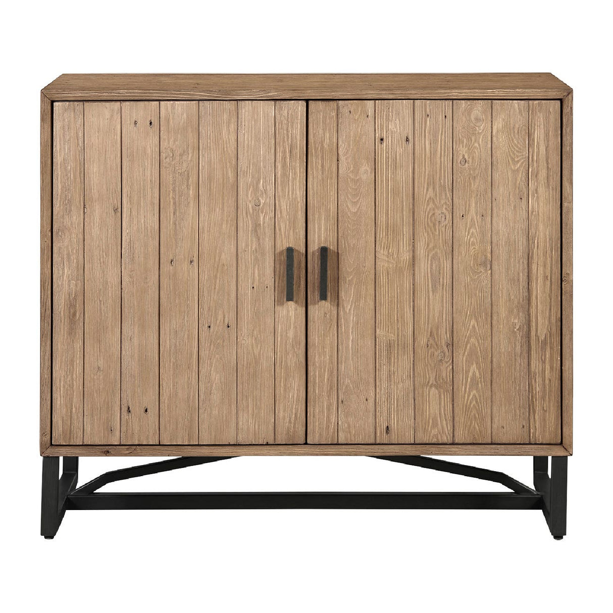 Modern European furniture - Slatted Pine 2-Door Cabinet - www.oroa.com | Oroa.com