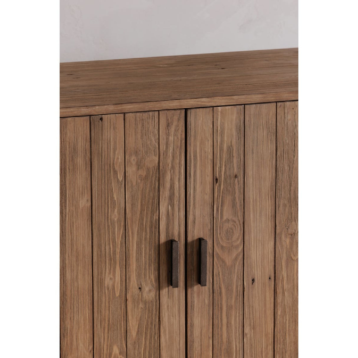 Modern European furniture - Slatted Pine 2-Door Cabinet - www.oroa.com | Oroa.com