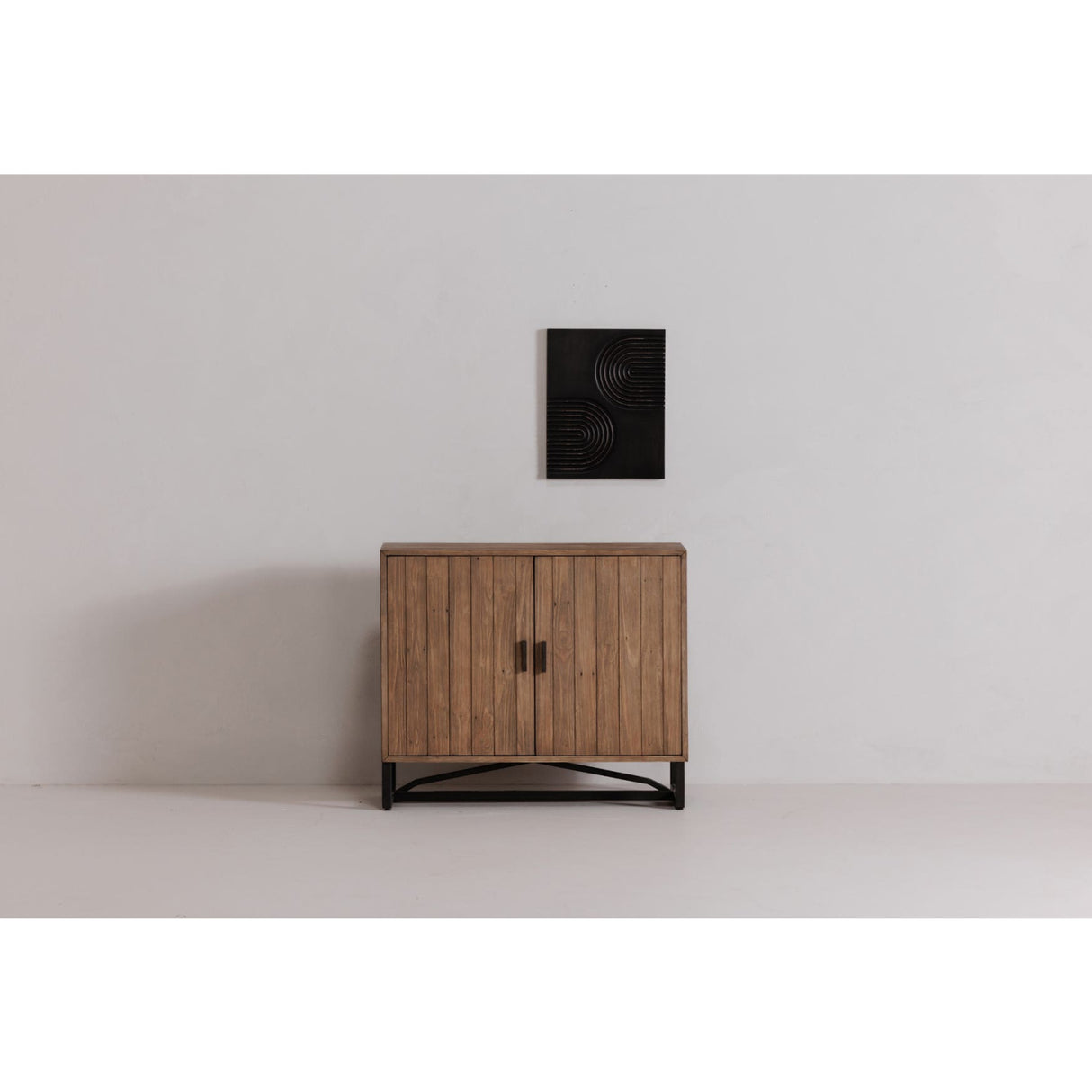 Modern European furniture - Slatted Pine 2-Door Cabinet - www.oroa.com | Oroa.com