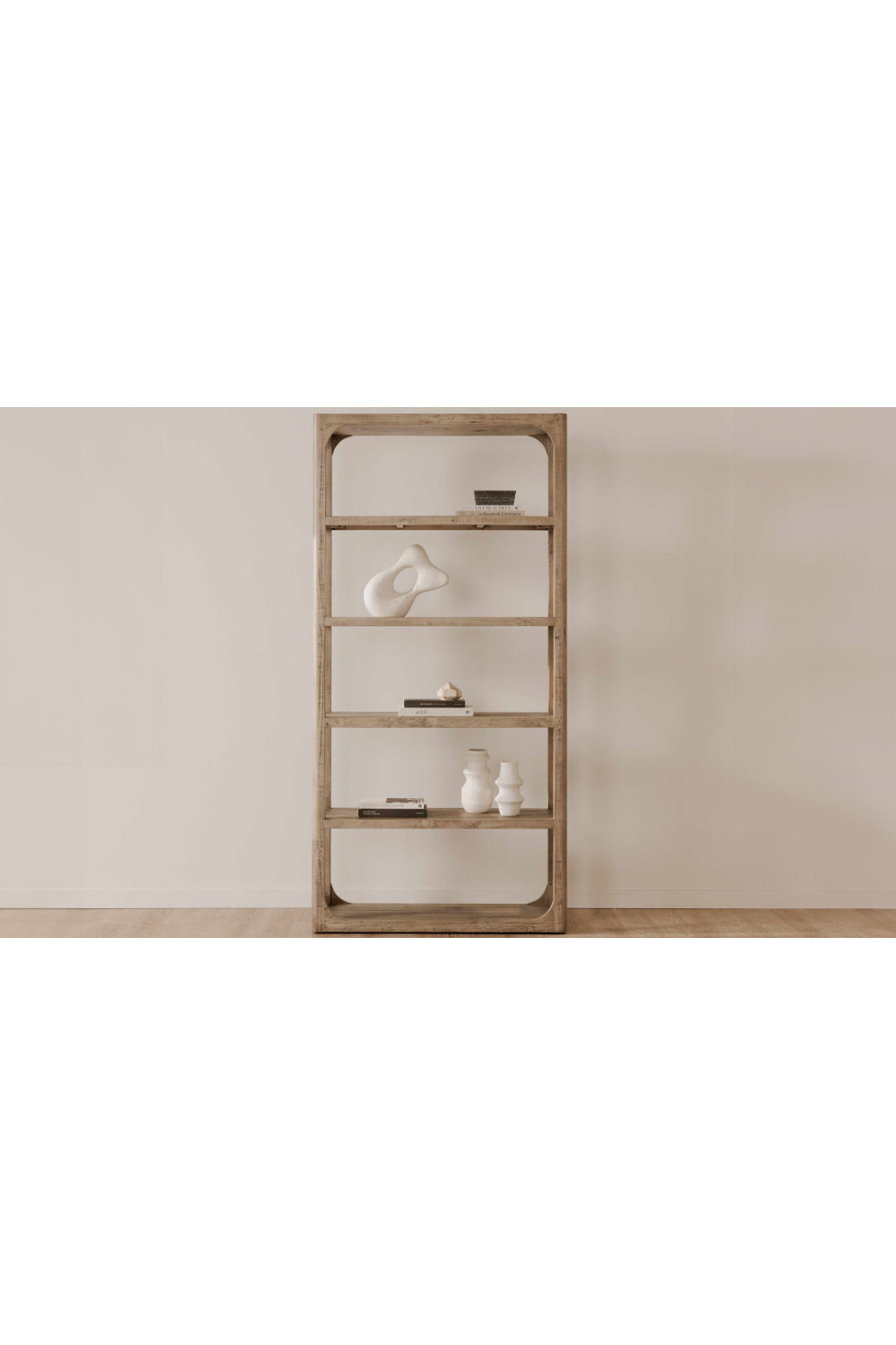 Modern European furniture - Pine Wood Bookshelf - www.oroa.com