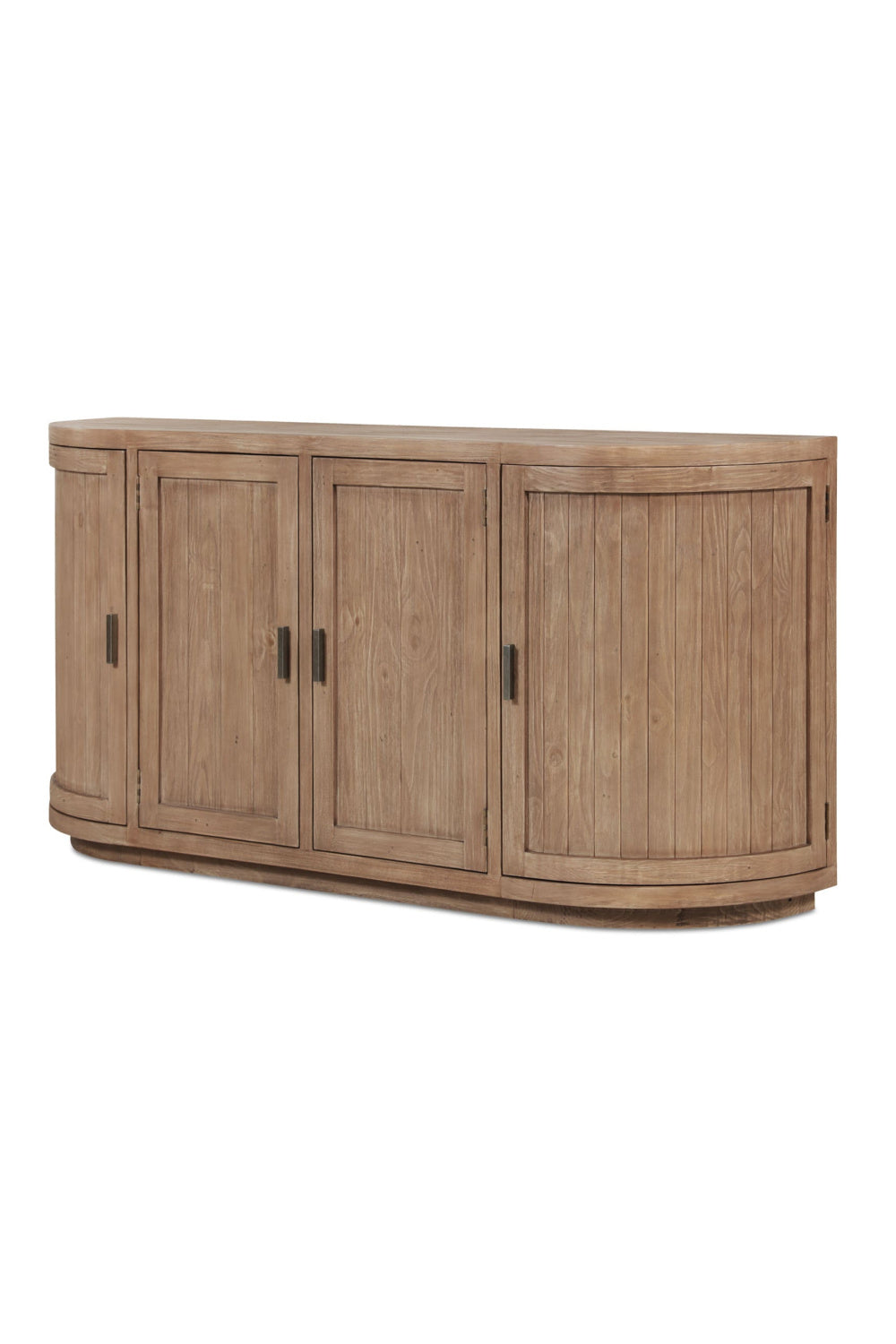 Pine Wood 4-Door Sideboard | Novi Living Nicola | Oroa.com