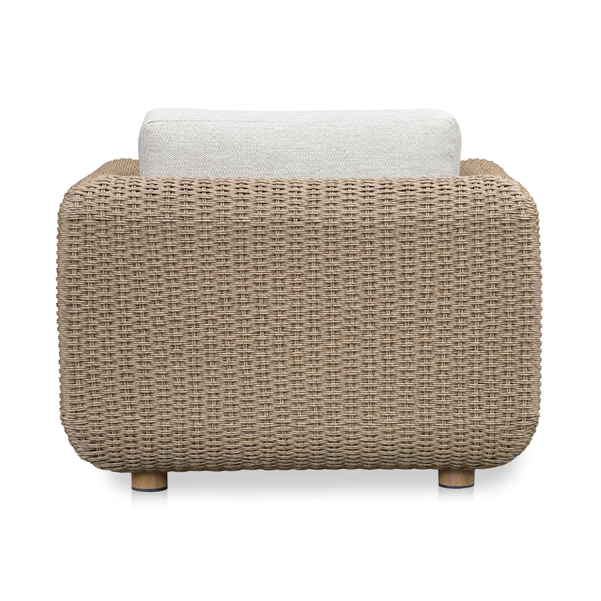 Modern European furniture - Wicker-Look Indoor/Outdoor Accent Chair - www.oroa.com