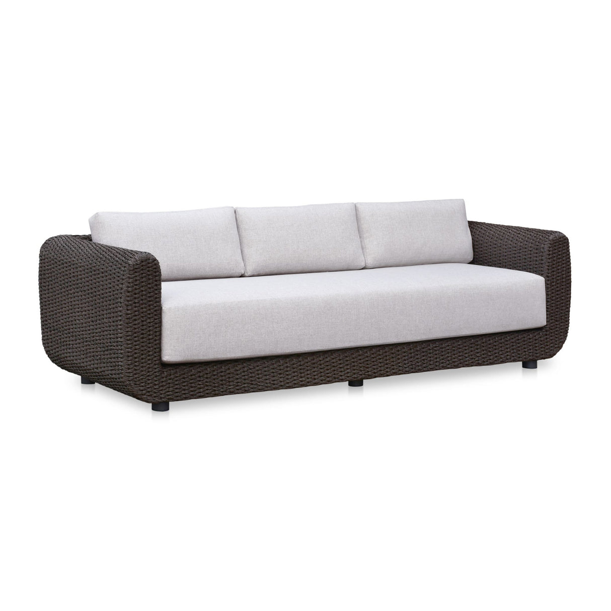 Modern European furniture - Wicker Framed Indoor/Outdoor Sofa - www.oroa.com | Oroa.com