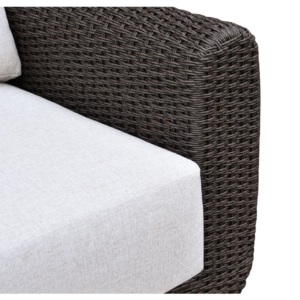 Modern European furniture - Wicker Framed Indoor/Outdoor Sofa - www.oroa.com | Oroa.com