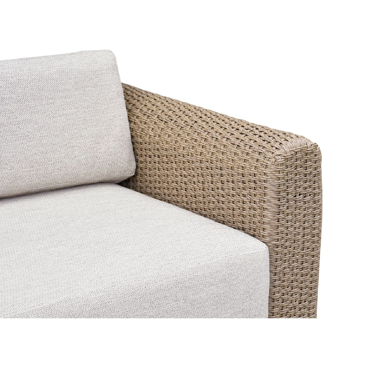 Modern European furniture - Wicker Framed Indoor/Outdoor Sofa - www.oroa.com | Oroa.com