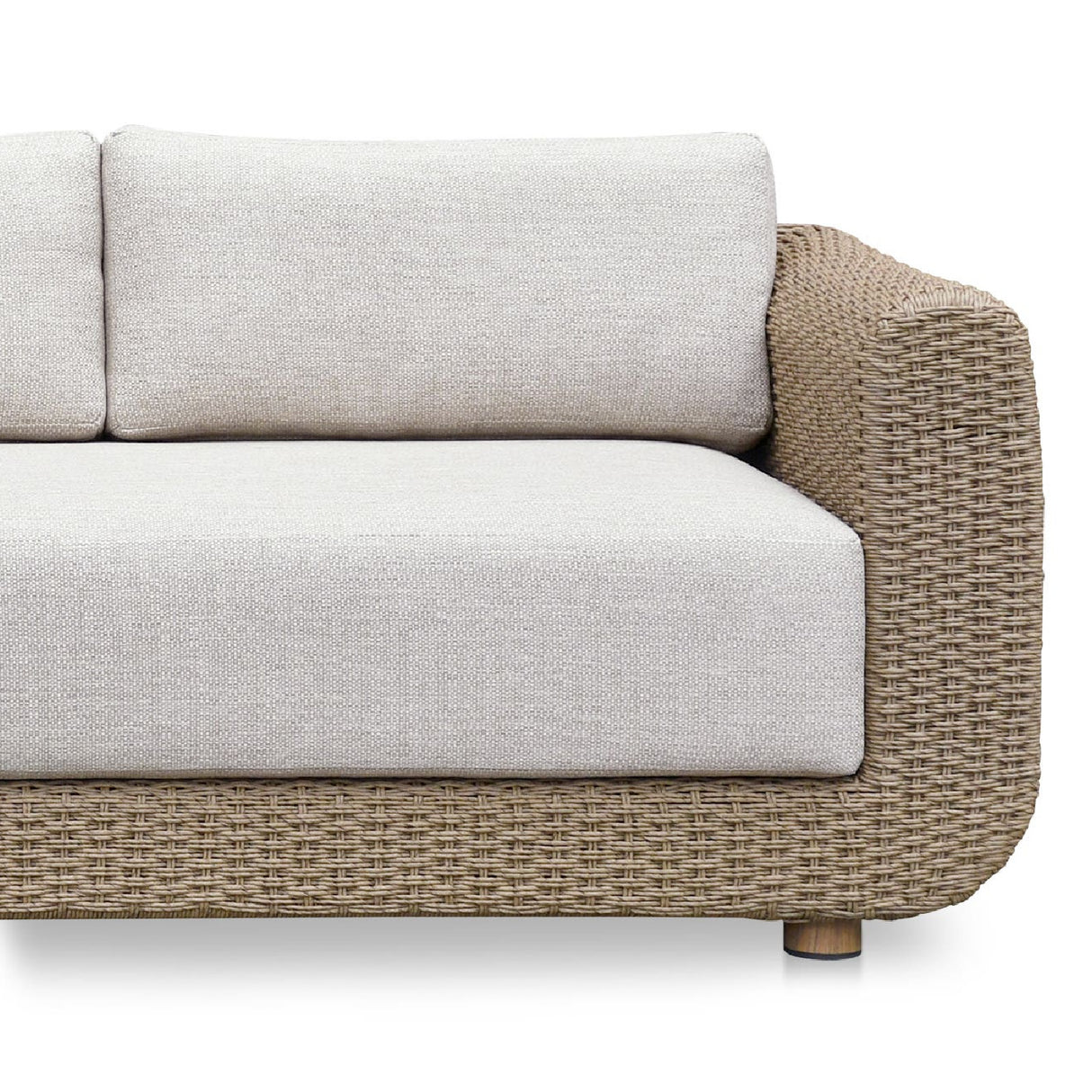 Modern European furniture - Wicker Framed Indoor/Outdoor Sofa - www.oroa.com | Oroa.com