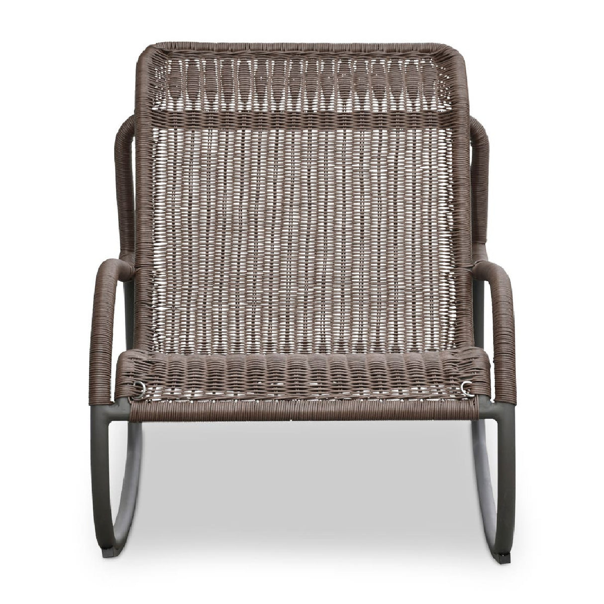 Modern European furniture - Minimalist Outdoor Wicker Rocking Chair - www.oroa.com | Oroa.com