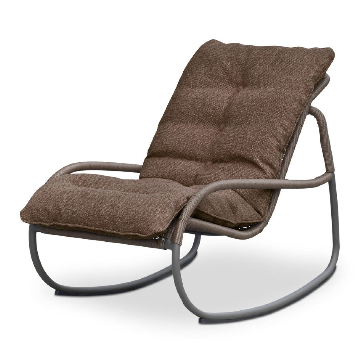 Modern European furniture - Minimalist Outdoor Wicker Rocking Chair - www.oroa.com | Oroa.com