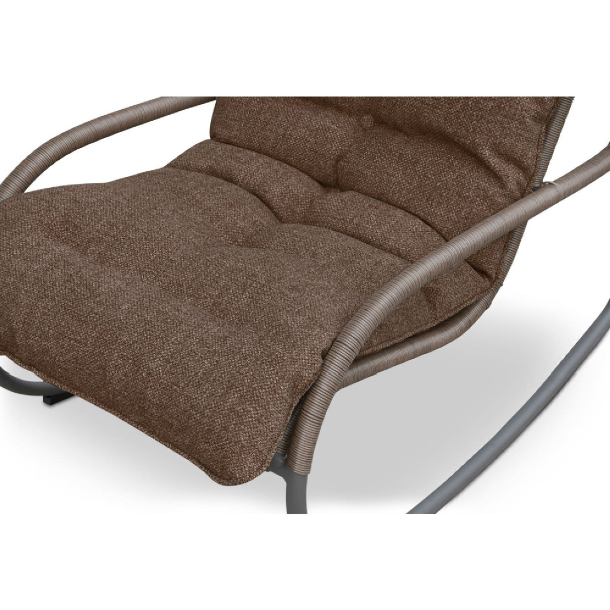 Modern European furniture - Minimalist Outdoor Wicker Rocking Chair - www.oroa.com | Oroa.com
