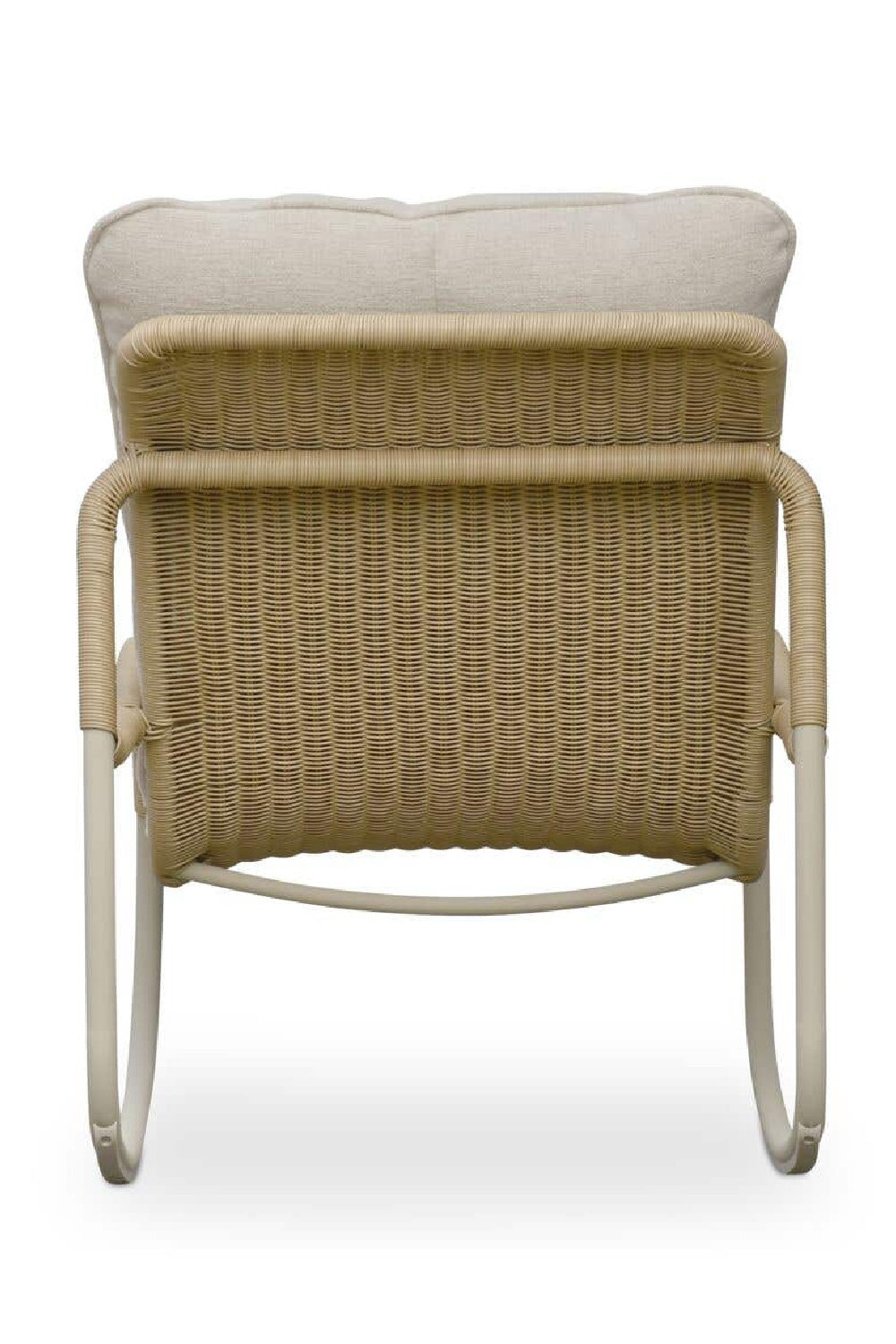 Modern European furniture - Minimalist Outdoor Wicker Rocking Chair - www.oroa.com | Oroa.com