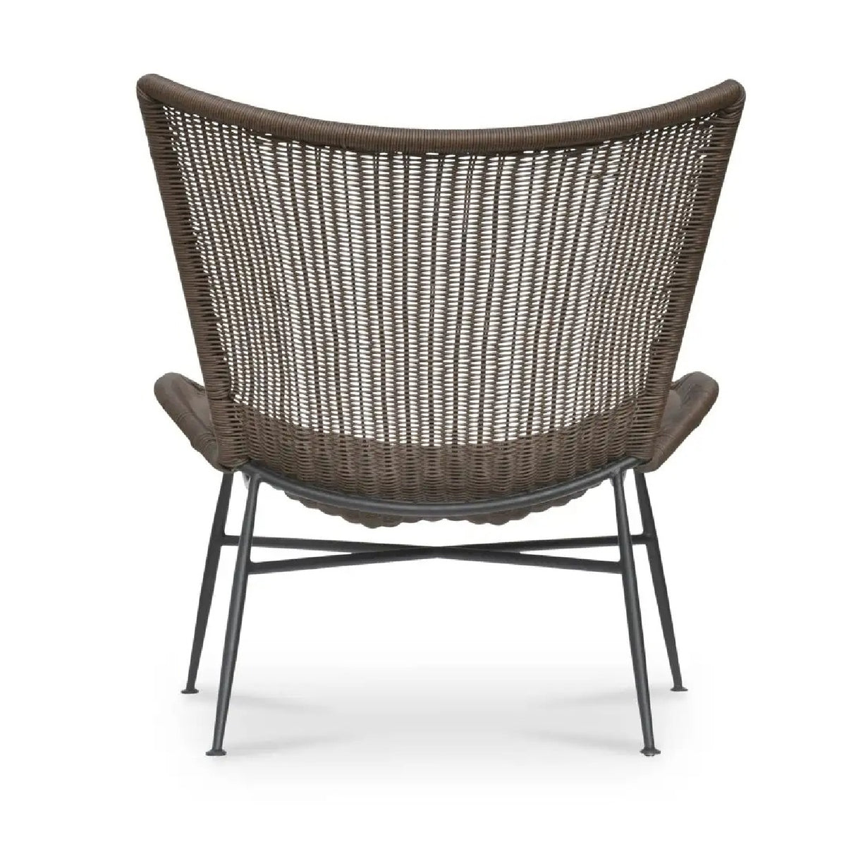 Modern European furniture - Brown Wicker Outdoor Accent Chair - www.oroa.com | Oroa.com