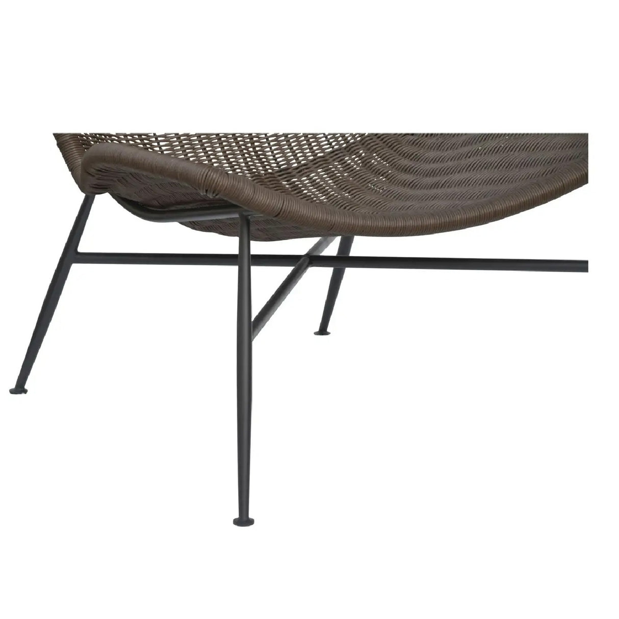 Modern European furniture - Brown Wicker Outdoor Accent Chair - www.oroa.com | Oroa.com