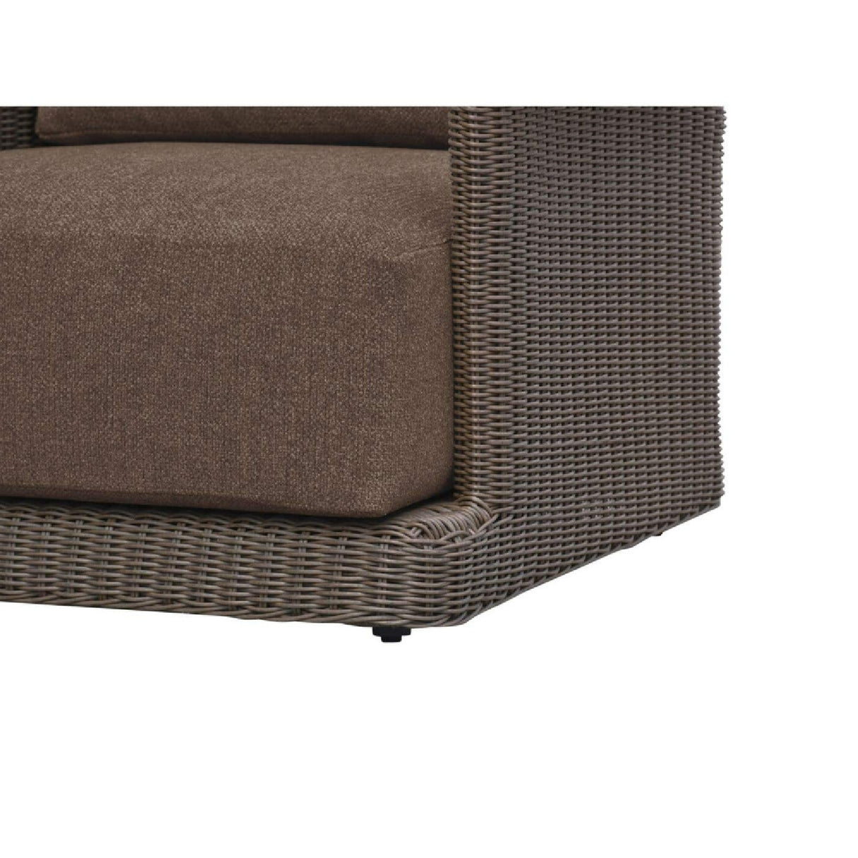 Modern European furniture - Curved Arm Wicker Outdoor Chair - www.oroa.com | Oroa.com