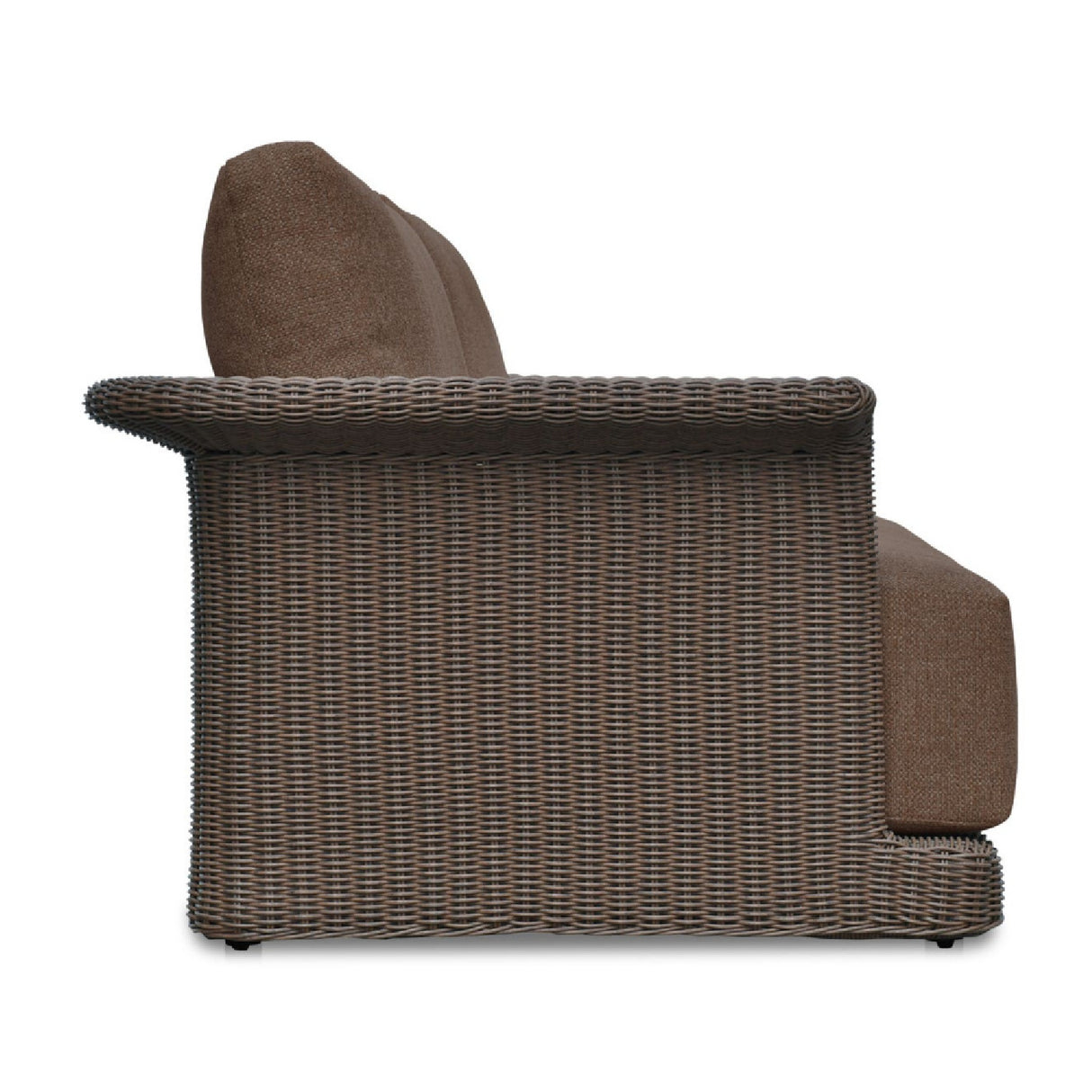 Modern European furniture - Curved Arm Wicker Outdoor Sofa - www.oroa.com | Oroa.com