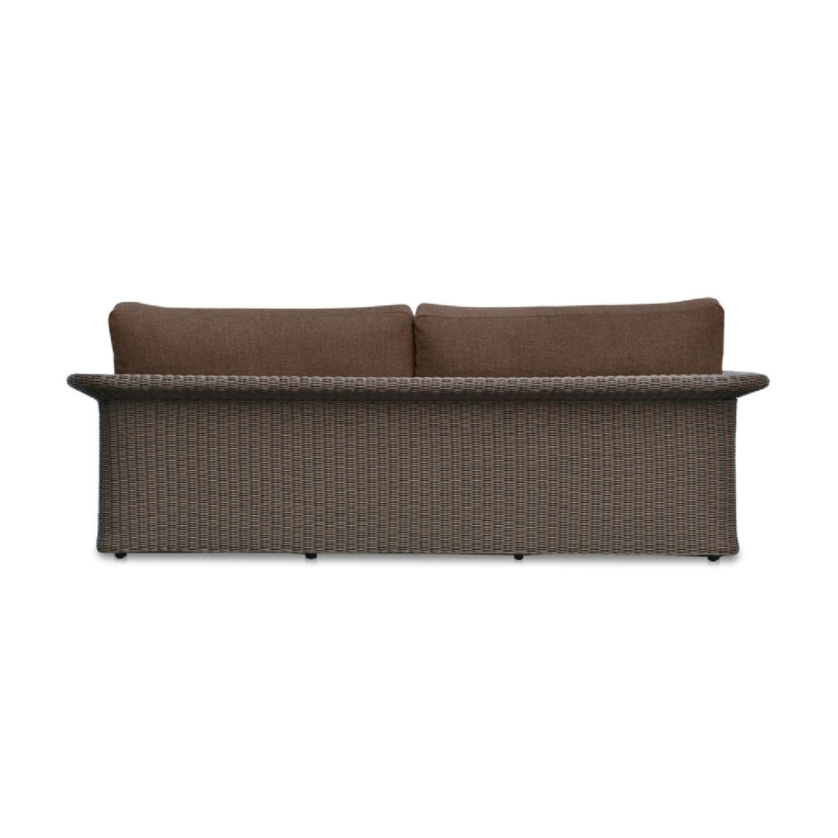 Modern European furniture - Curved Arm Wicker Outdoor Sofa - www.oroa.com | Oroa.com