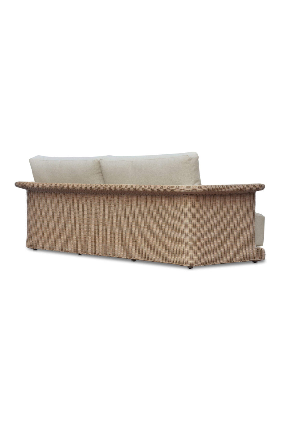 Modern European furniture - Curved Arm Wicker Outdoor Sofa - www.oroa.com | Oroa.com