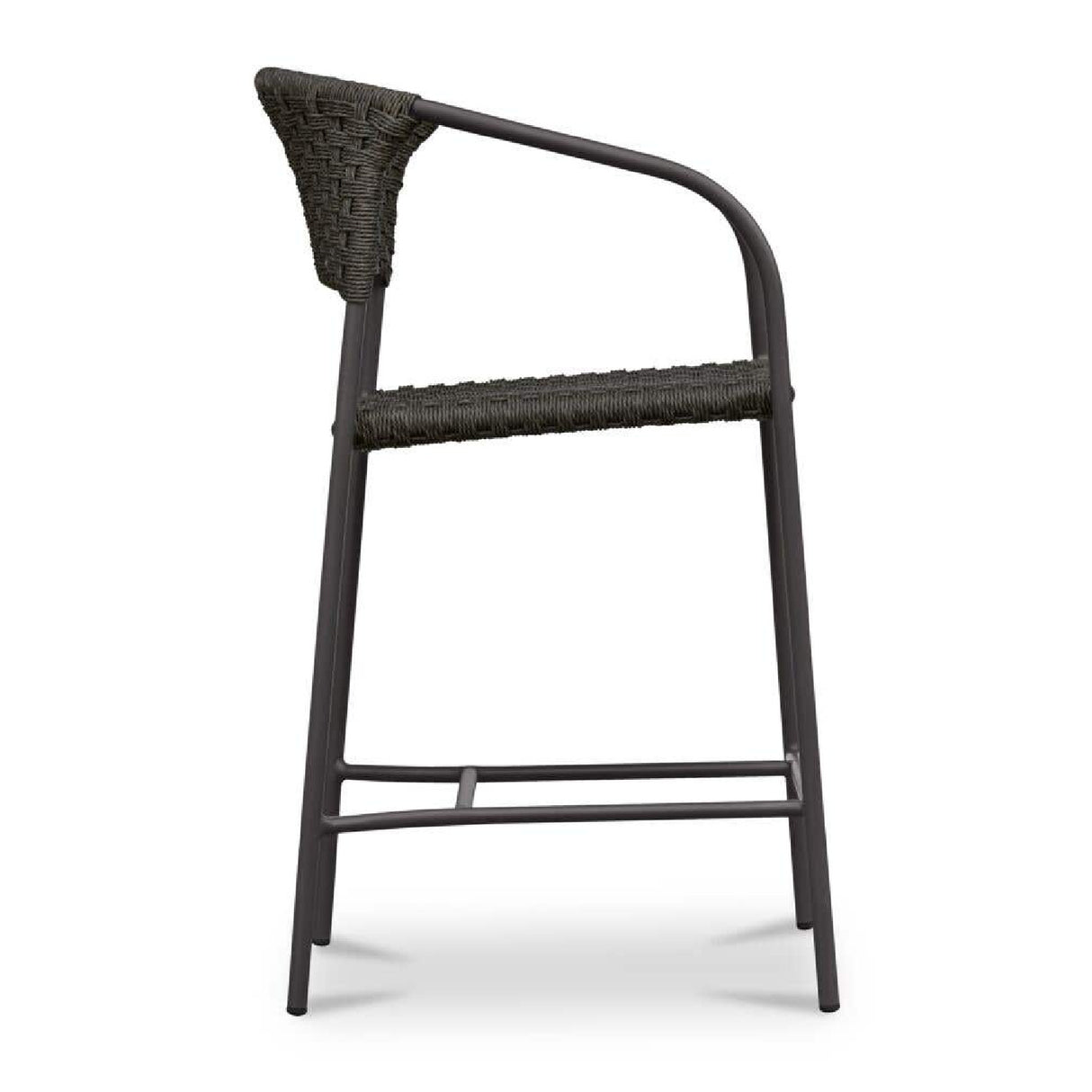 Modern European furniture - Basketweave Outdoor Counter Chair - www.oroa.com | Oroa.com