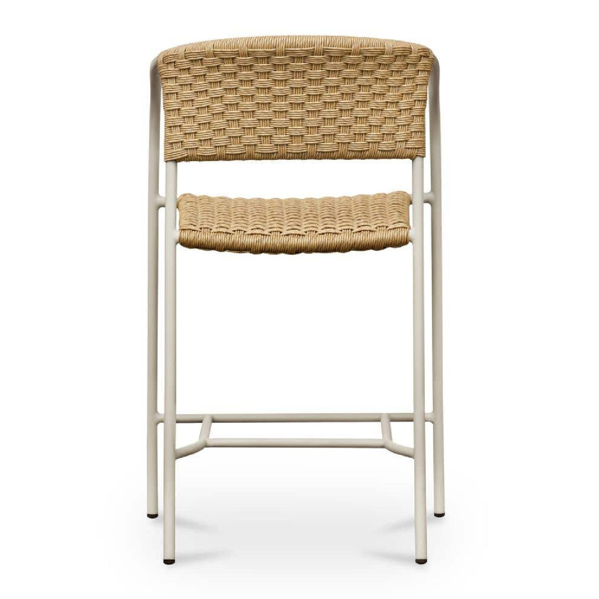 Modern European furniture - Basketweave Outdoor Counter Chair - www.oroa.com | Oroa.com