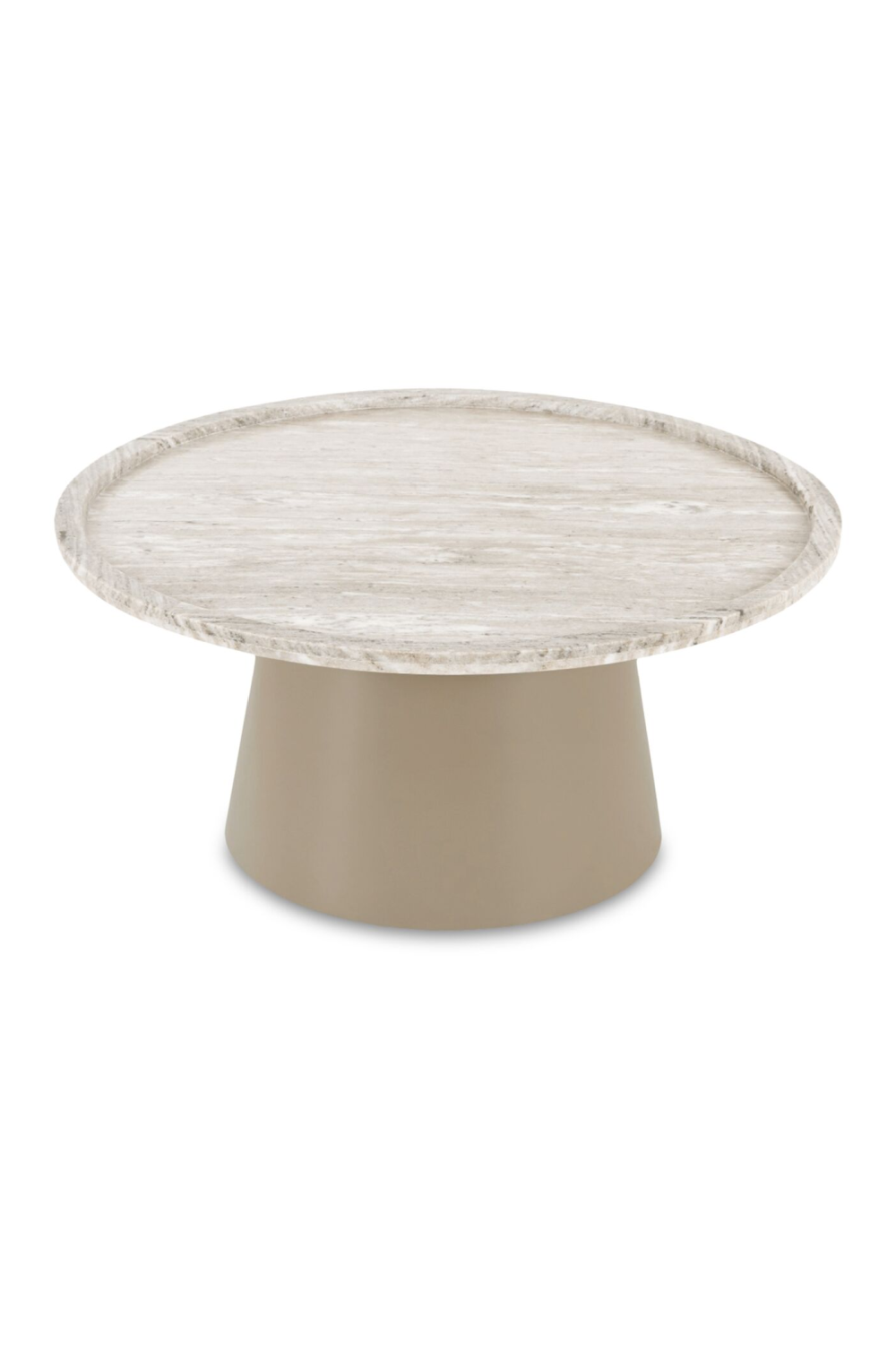Modern European furniture - Round Marble Tray Coffee Table - www.oroa.com | Oroa.com