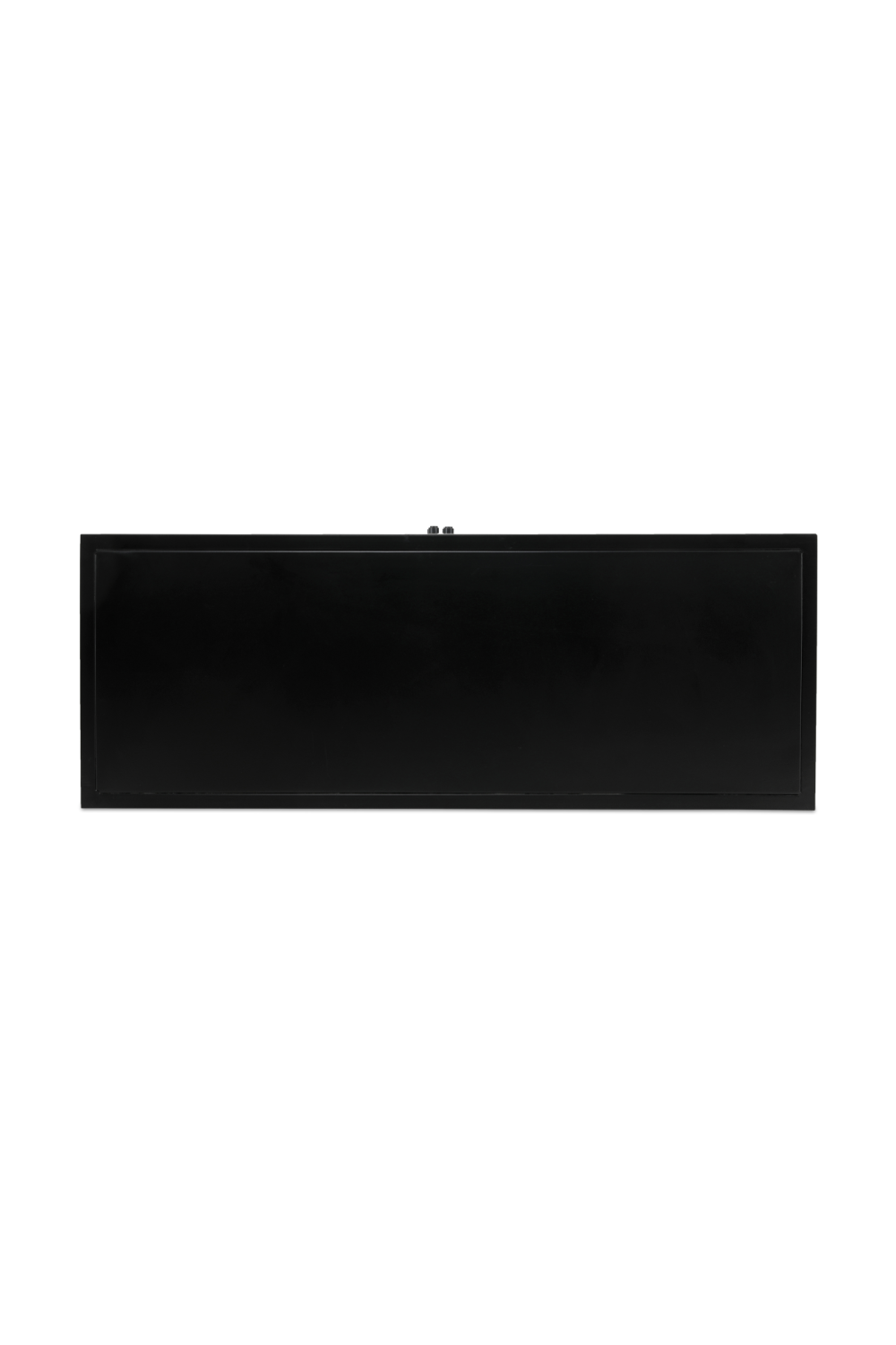 Black Metal 4-Door Cabinet | Novi Living Henry | Oroa.com