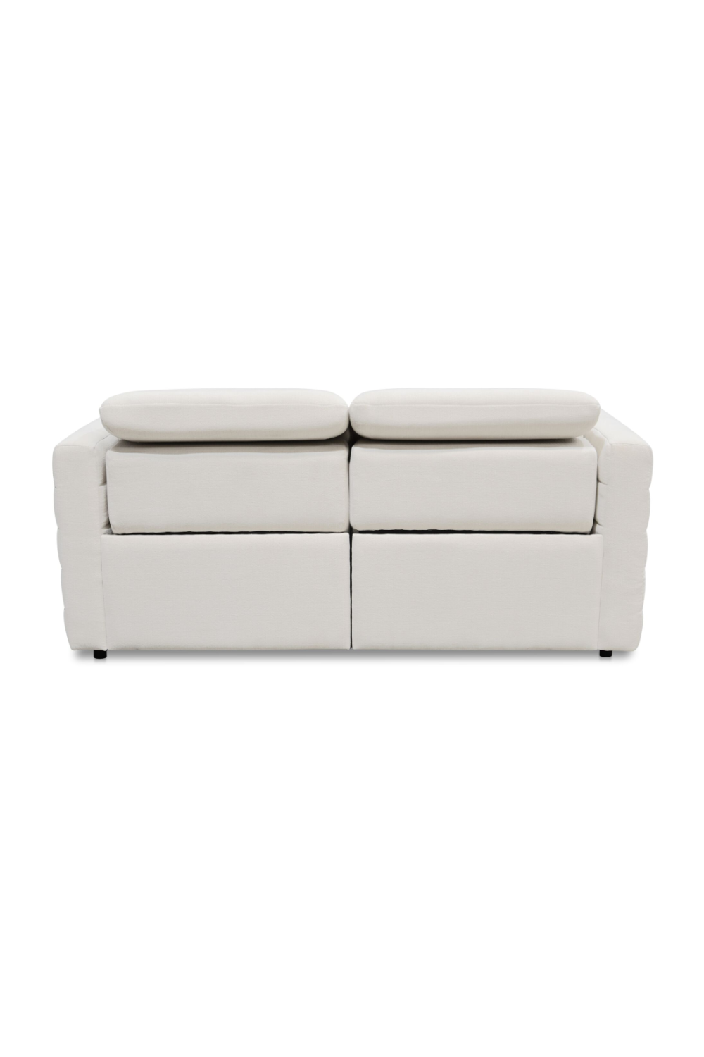 Modern European furniture - Channeled Power Recliner Sofa - www.oroa.com | Oroa.com
