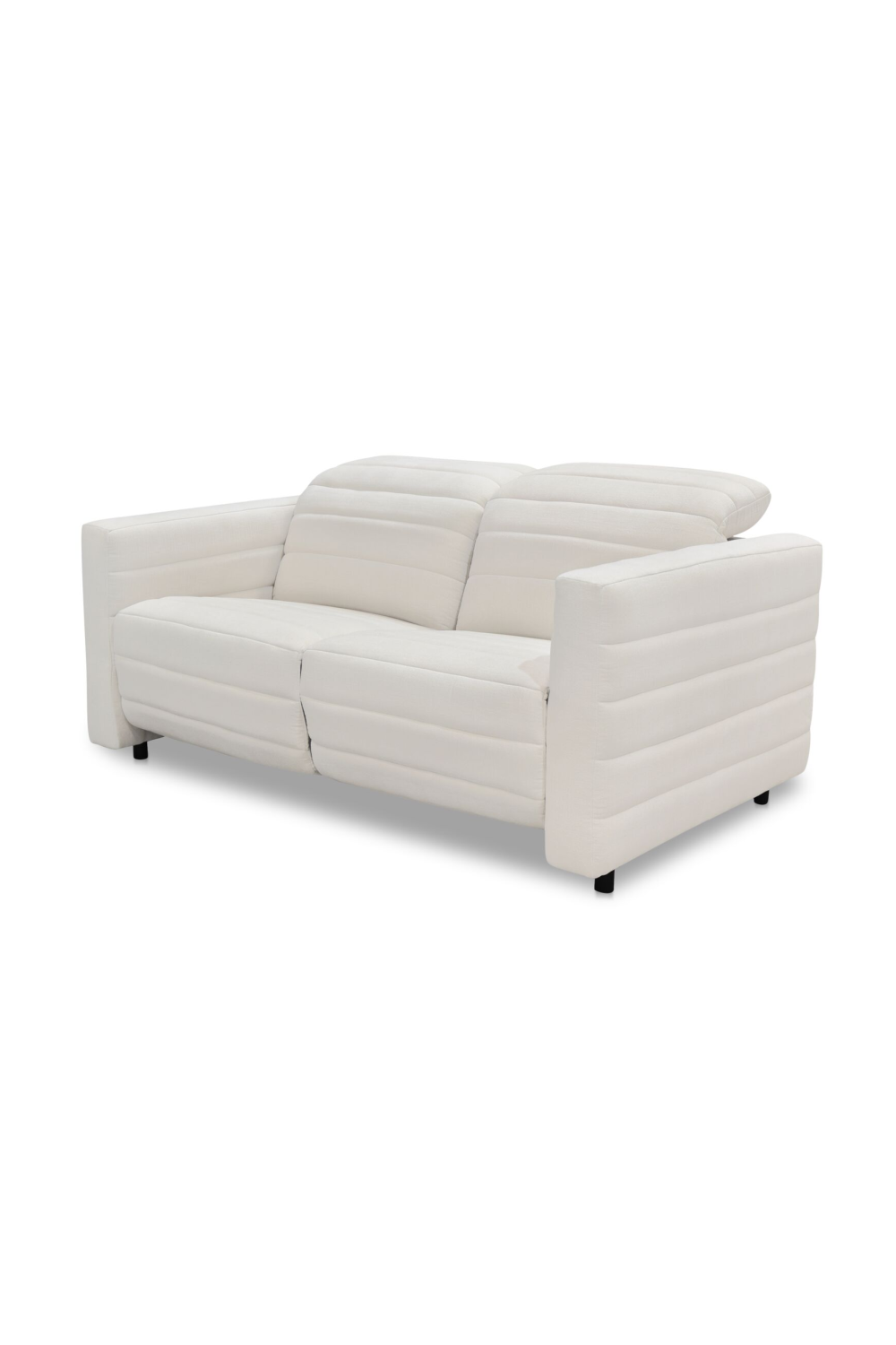 Modern European furniture - Channeled Power Recliner Sofa - www.oroa.com | Oroa.com