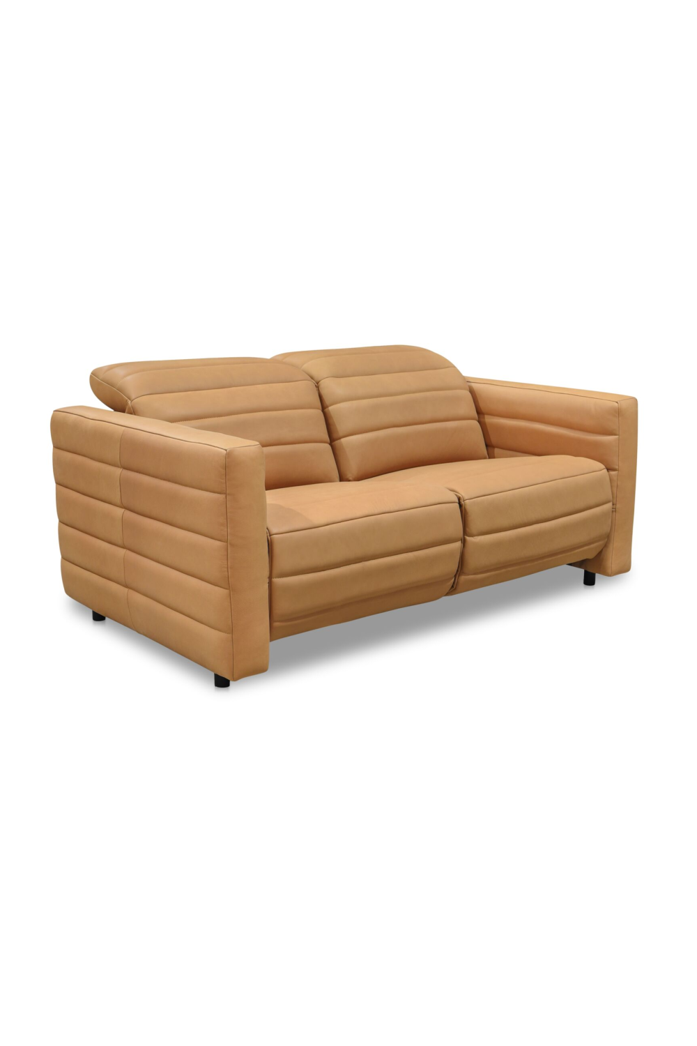 Modern European furniture - Channeled Power Recliner Sofa - www.oroa.com | Oroa.com