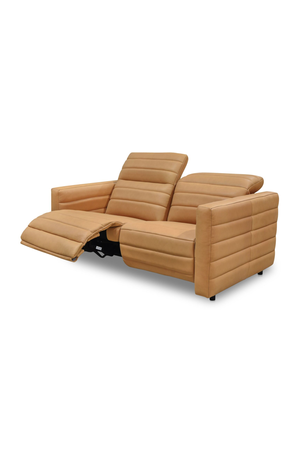 Modern European furniture - Channeled Power Recliner Sofa - www.oroa.com | Oroa.com