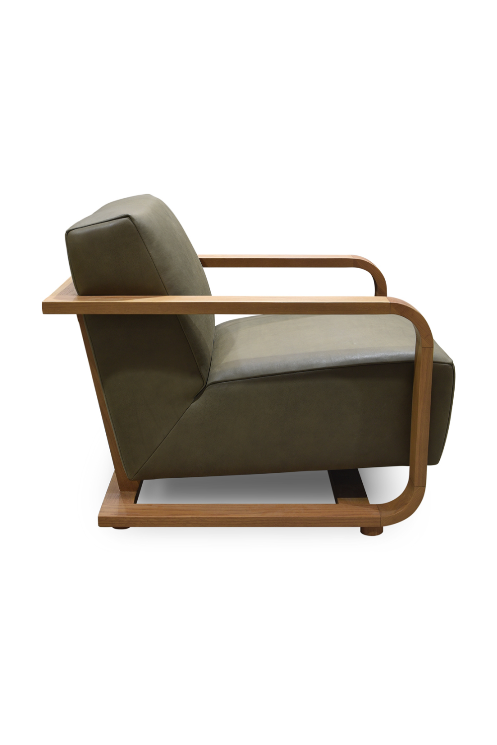 Modern European furniture - Oak Framed Lounge Chair - www.oroa.com | Oroa.com