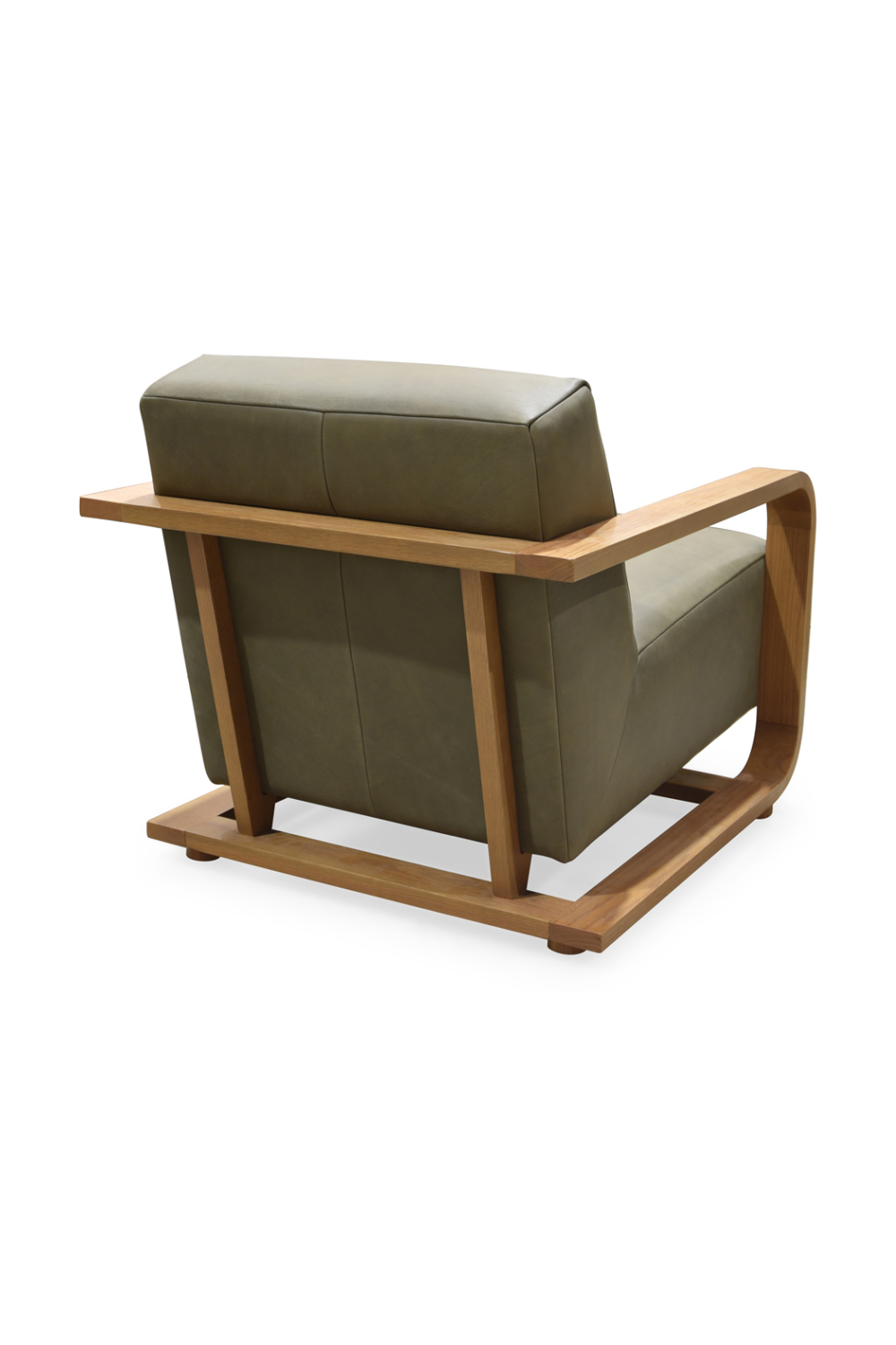 Modern European furniture - Oak Framed Lounge Chair - www.oroa.com | Oroa.com
