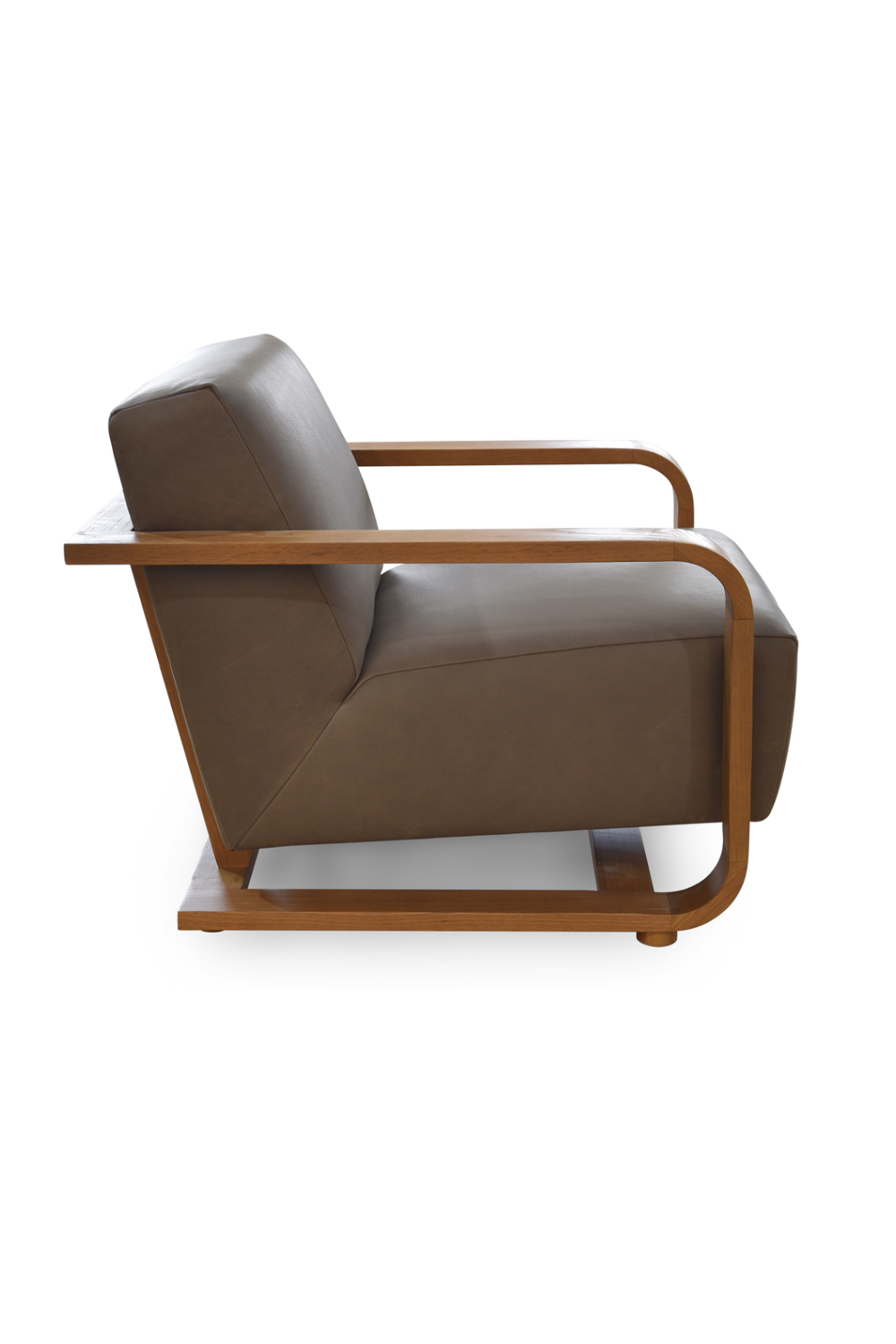 Oak Framed Lounge Chair | Novi Living Eckersley