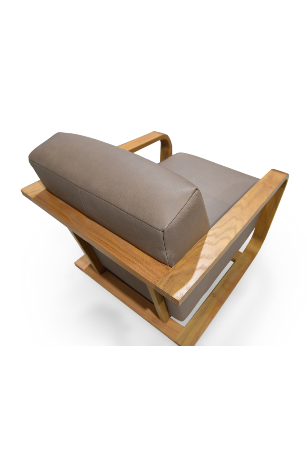 Modern European furniture - Oak Framed Lounge Chair - www.oroa.com | Oroa.com