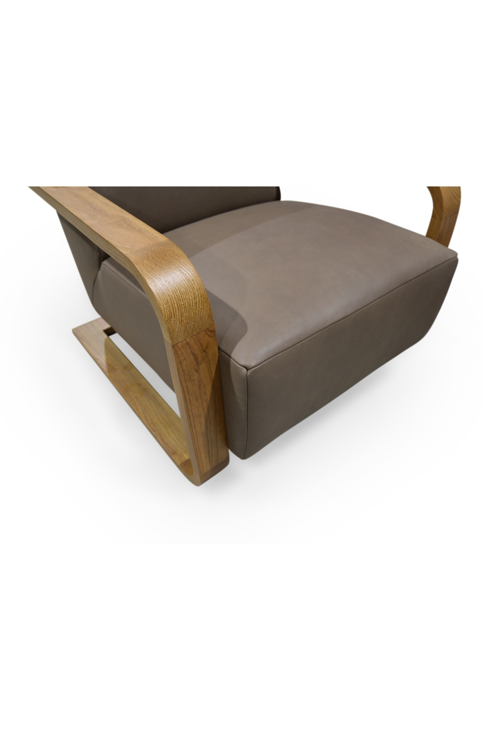 Modern European furniture - Oak Framed Lounge Chair - www.oroa.com | Oroa.com